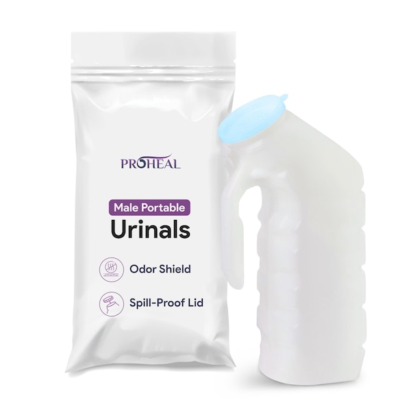 Proheal Portable GlowintheDark Urinals for Men Perfect for Travel 32oz Capacity 3 Pack 3PK PH-16614H-3A - main